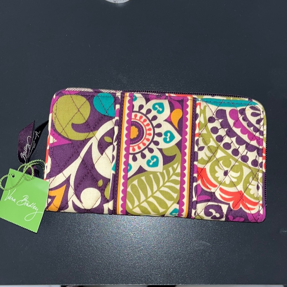 New Vera Bradley Accordion Wallet